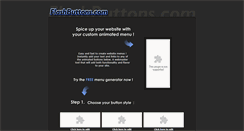 Desktop Screenshot of flashbuttons.com